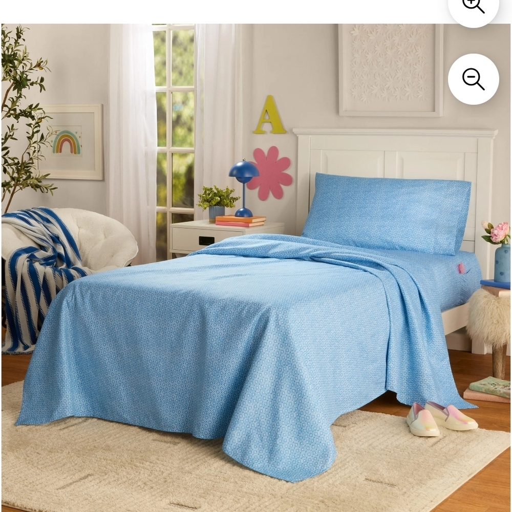 Mainstays Light Blue Bedding Set